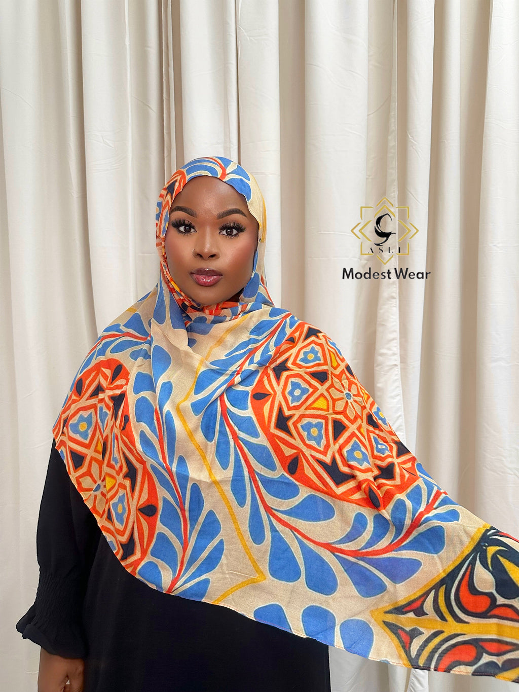 Sunset Mosaic Modal Hijab