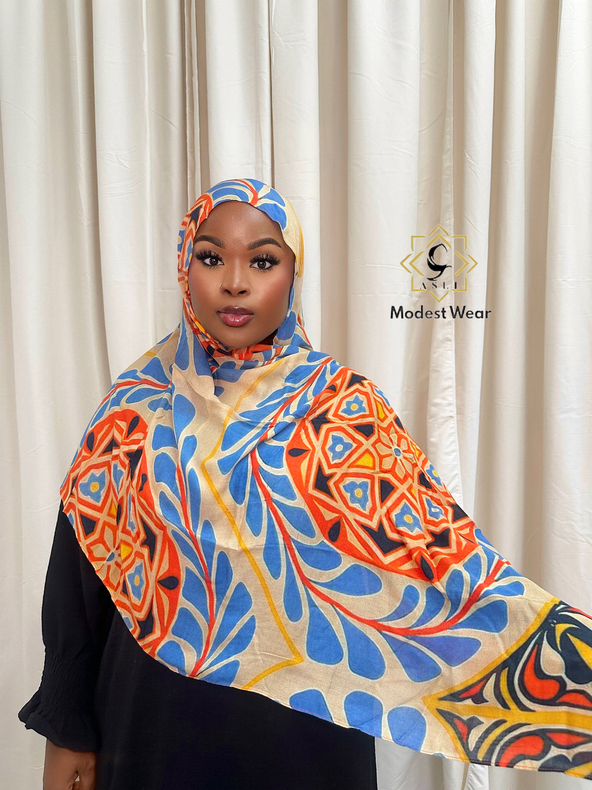 Sunset Mosaic Modal Hijab