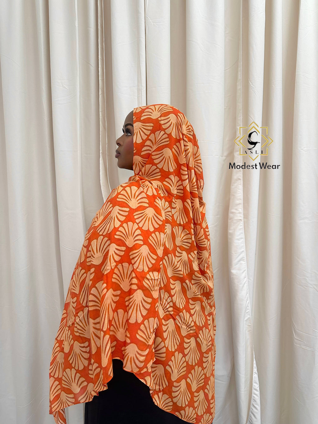 Sunset Fan Modal Hijab