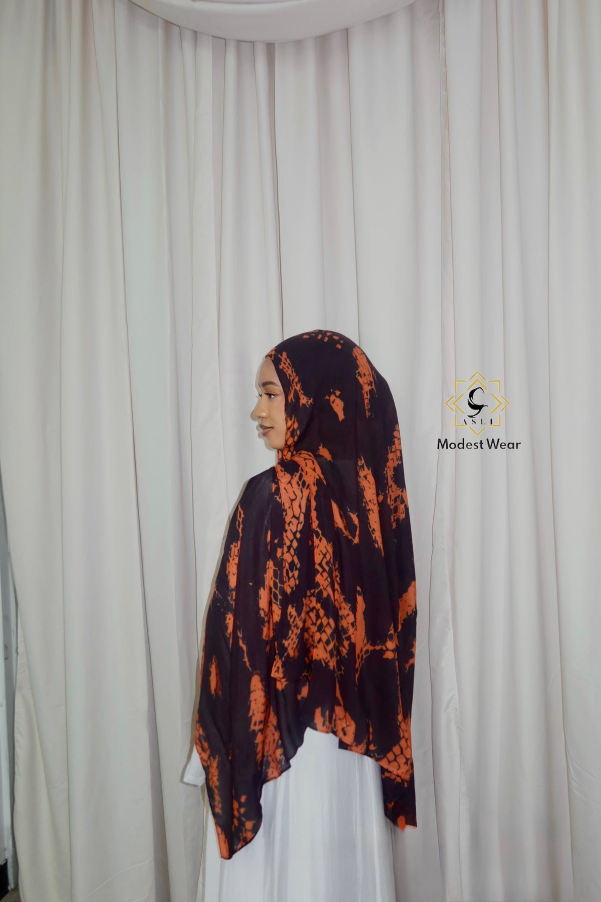 Burnt Ember Modal Hijab