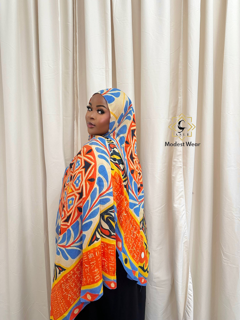 Sunset Mosaic Modal Hijab