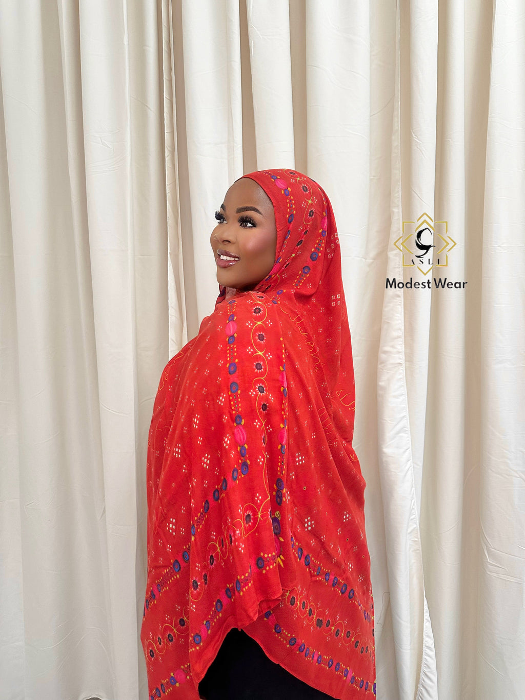 Crimson Souk Modal Hijab
