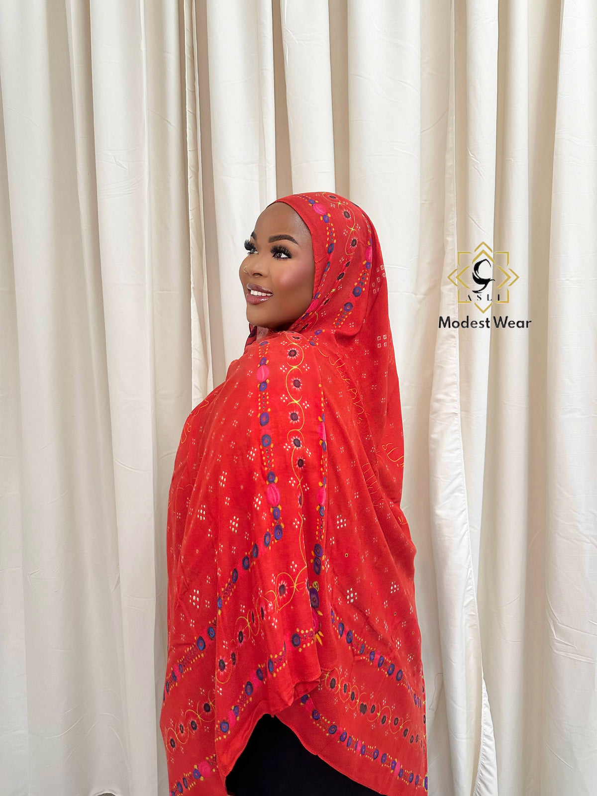 Crimson Souk Modal Hijab