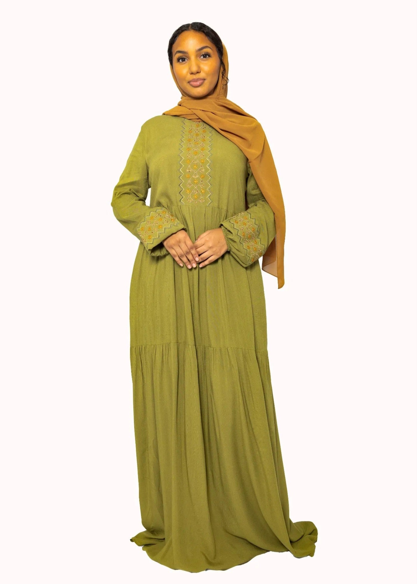 Green Evening Dress