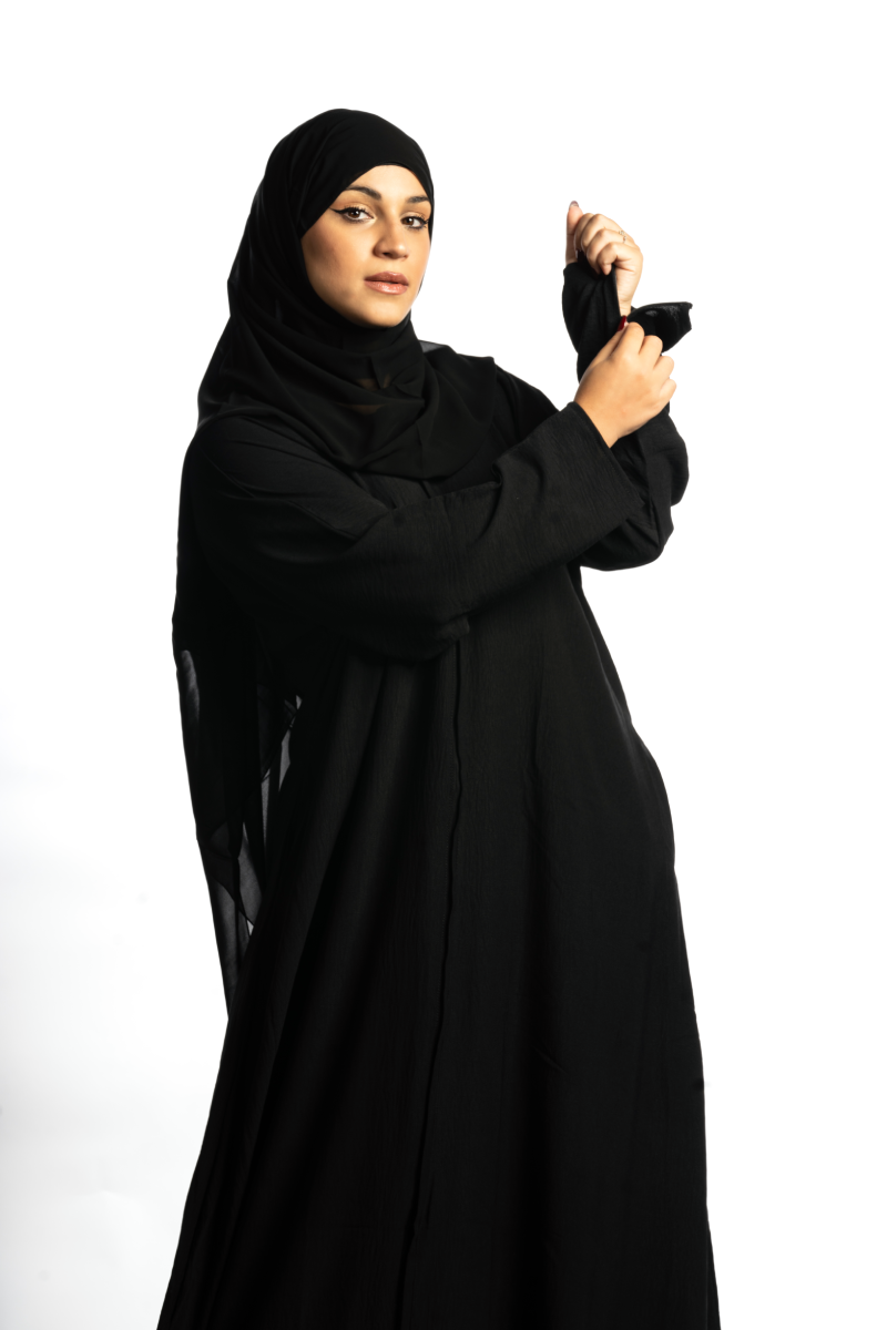 The 'Essential Pocketed Comfort' Black Abaya