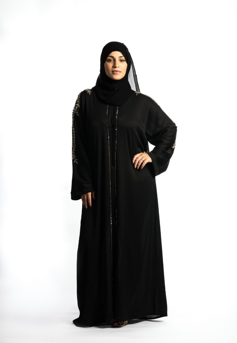 The Golden Mirage Embellished Abaya