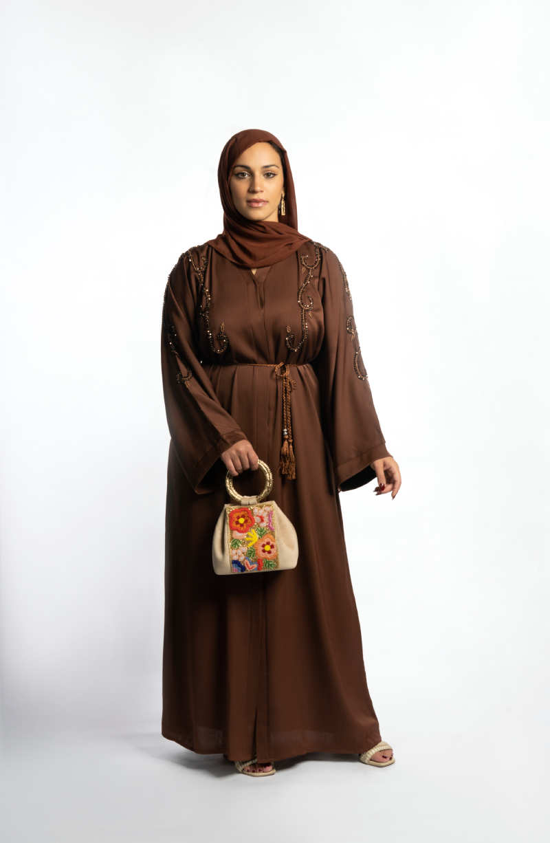 The 'Brown Autumn' Abaya