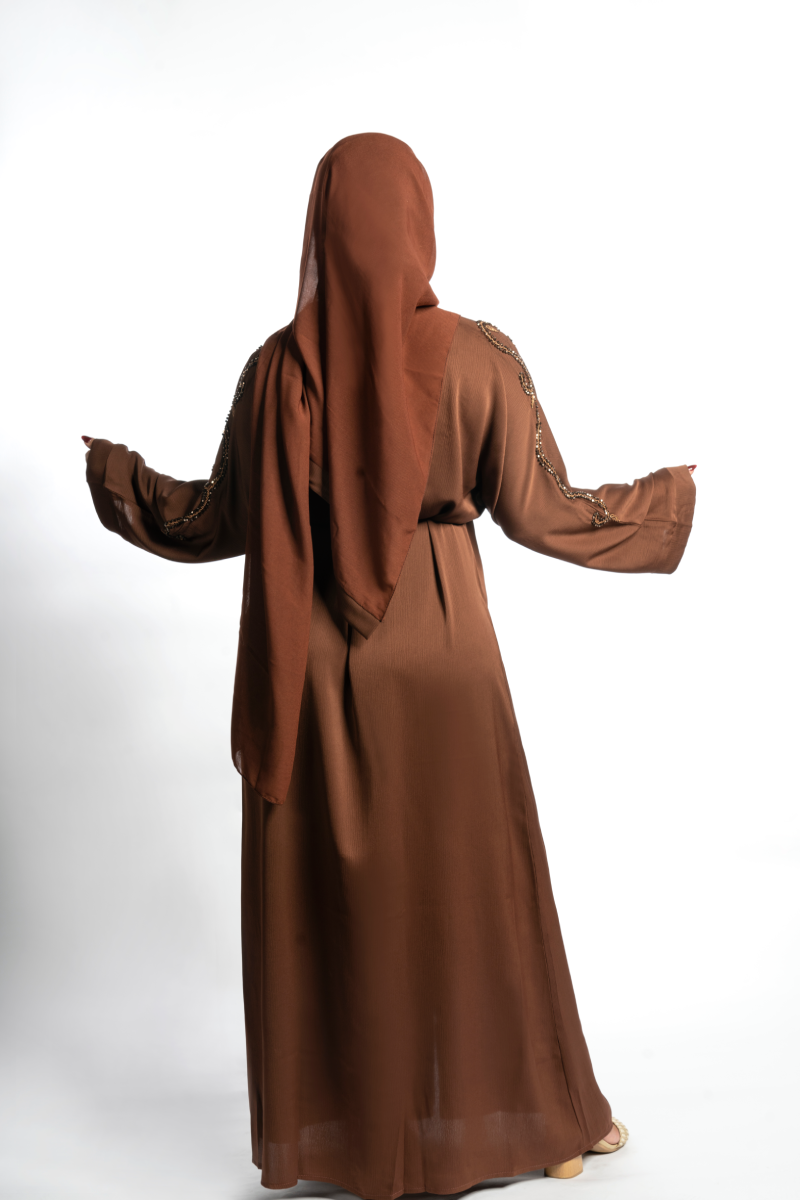 The 'Brown Autumn' Abaya