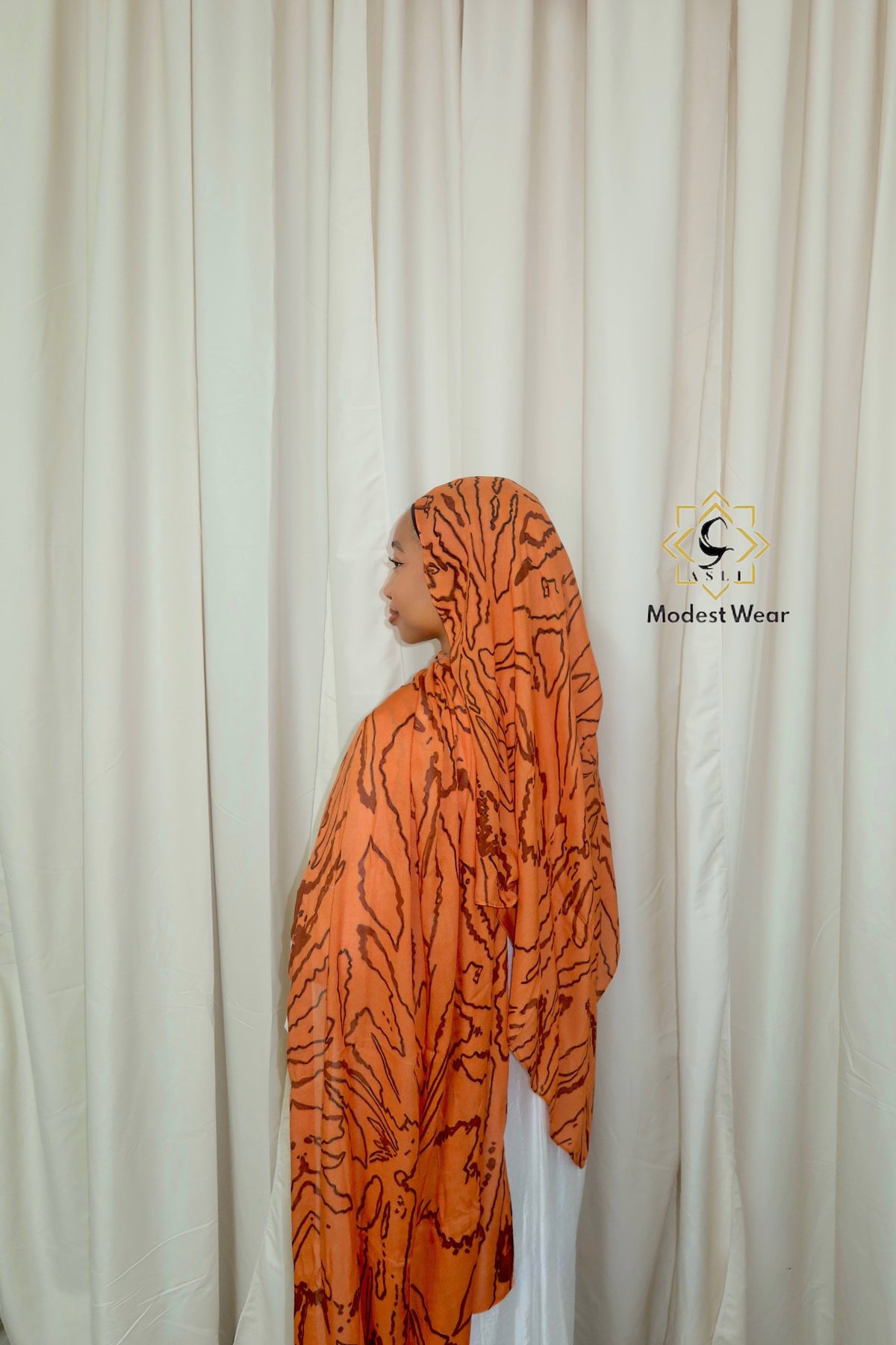 Terracotta Vein Modal Hijab