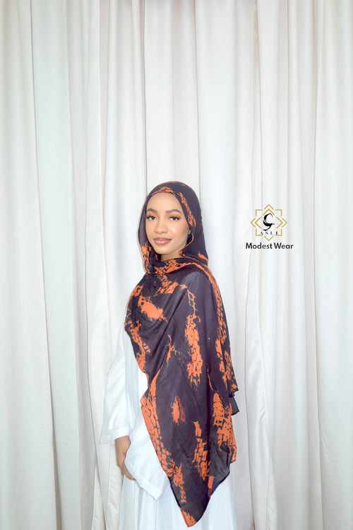 Burnt Ember Modal Hijab