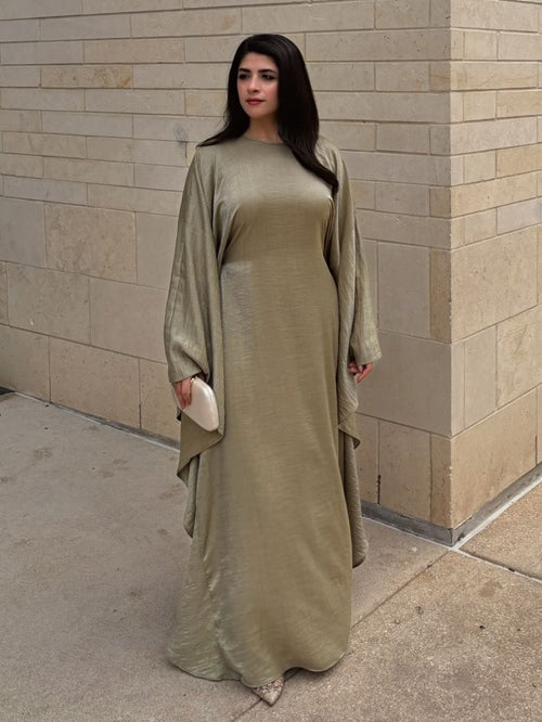 Elegant Butterfly Abaya