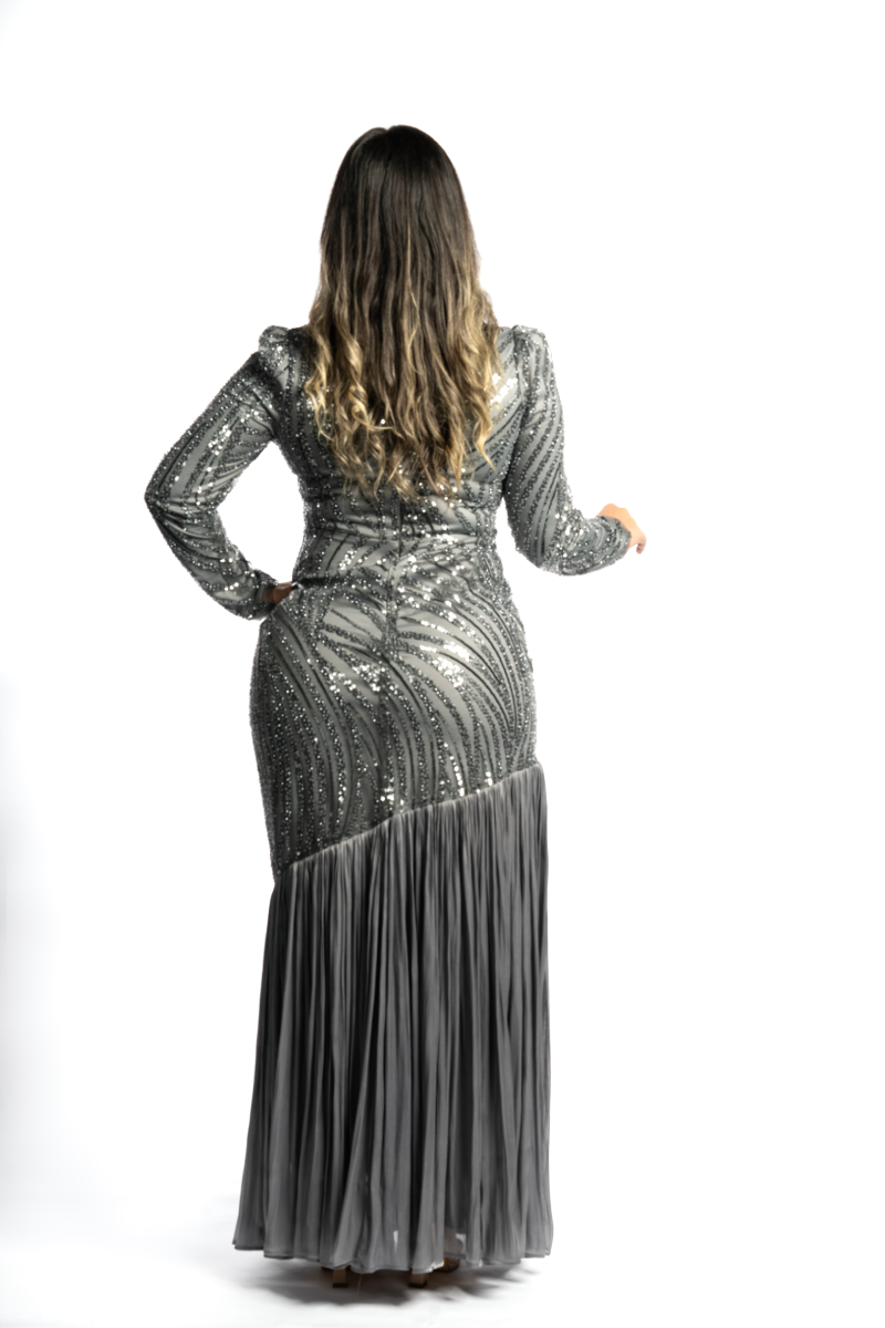The 'Shadow Starlight' Sequin Gown