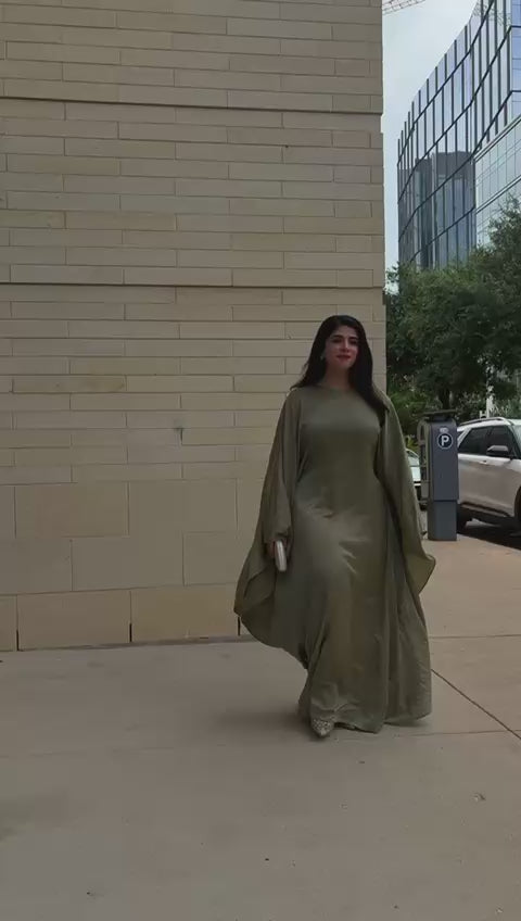 Elegant Butterfly Abaya